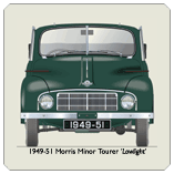 Morris Minor Tourer Series MM 1949-51 Coaster 2